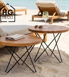 Stelaż noga do stolika kawowego STAR 50 cm czarna