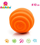 Piłka sensoryczna XL fale pomarańczowa Rubbabu