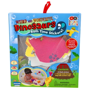 Naklejki do kąpieli szalone dinozaury Barney&Buddy