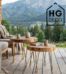 Metalowa noga twist hairpin do stolika kawowego dwa pręty noga złota DX40 cm