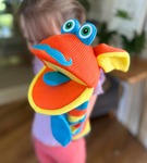 SOX pacynka na rękę Mango pacynka logopedyczna skarpeta Thr Puppet Company
