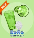 Nowy kubek treningowy nietłukący zielony do nauki samodzielnego picia REFLO