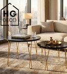 Metalowa noga twist hairpin do stolika kawowego dwa pręty noga złota DX50 cm