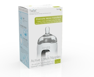 Smoczek wolny Active Latch Nippless Kiinde Twist