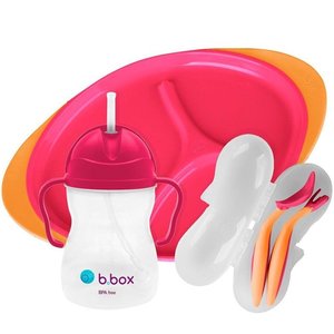 Zestaw do karmienia Strawberry Shake B.Box