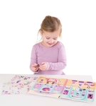Wypukłe naklejki wielokrotne moda Melissa&Doug