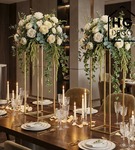 Kwietnik stojący metalowy stojak na kwiaty na jedną doniczkę PREMIUM 90 cm