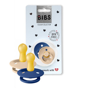 BIBS Smoczek Uspokajający Midnight & Vanillia S 2szt