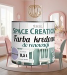 Farba kredowa do renowacji lawenda 0,5 L Space Creation