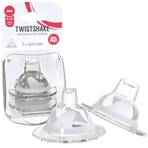 Ustnik niekapek do butelek 2 szt 4m+ Twistshake