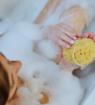 Gąbka morska naturalna Fine silk L Lemonii