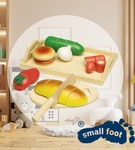 Zestaw śniadanie do krojenia z tacą Small Foot