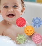 Zestaw piłeczek sensorycznych 5szt pastelowych Tullo