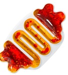 Zabawka sensoryczna z cieczą pomarańczowa Squishy gniotek Tullo