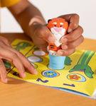 Stempelek z naklejkami tygrysek + książeczka Sticker Wow Melissa & Doug