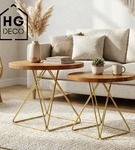 Stelaż noga do stolika kawowego DIAMOND 41 cm złota