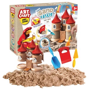 Piasek kinetyczny zbuduj zamek kreatywny zestaw Art craft