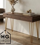 Metalowa noga hairpin legs do stołu biurka trzy pręty noga złota TL70 cm