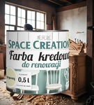 Farba remontowa kredowa cytrynowy 0,5 L Space Creation