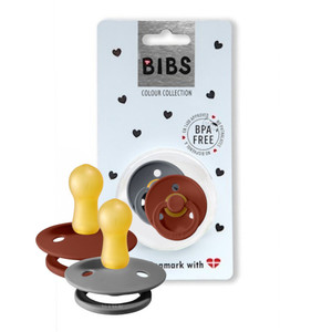 Smoczek Uspokajający Rust & Smokey 2szt S Bibs