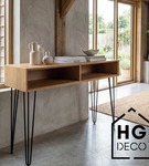 Metalowa noga hairpin legs do stołu biurka trzy pręty noga loftowa TL80 cm