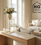 Kwietnik stojący metalowy stojak na kwiaty na jedną doniczkę PREMIUM 45 cm