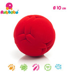 Piłka sensoryczna XL wycinanki czerwona Rubbabu