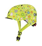 Kask 507 rozmiar:XS/S Lime Green-Flower GLOBBER  