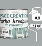 Farba kredowa do renowacji oliwkowy 0,5 L Space Creation