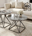 Stelaż noga do stolika kawowego DIAMOND 41 cm czarna