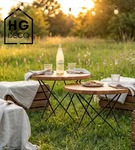 Stelaż noga do stolika kawowego STAR 50 cm czarna