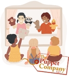 Pacynka na rękę Żyrafa kukiełka do teatrzyku