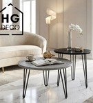 Metalowa noga hairpin legs do stolika kawowego trzy pręty noga loftowa TL50 cm