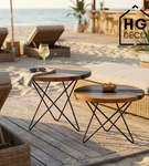 Stelaż noga do stolika kawowego STAR 50 cm czarna