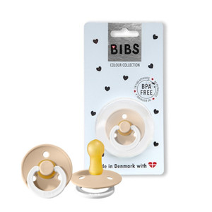 BIBS Smoczek Uspokajający Vanilla Glow in Dark S