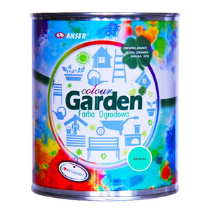ANSER Farba zewnętrzna GardenColour 0,75 L turkusowa