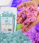 Piasek kinetyczny 1kg błękitny Adam Toys 