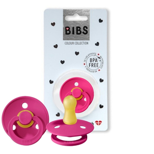 Smoczek uspokajający Bibs kauczuk Raspberry S