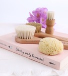 Szczotka do masażu twarzy z kozim włosiem Face Massage Brush Lemonii