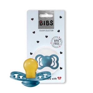BIBS SUPREME Smoczek uspakajający hevea Dark Teal M