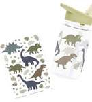 Bidon z ustnikiem dinozaury 450 ml A Little Lovely Company