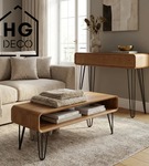 Metalowa noga do komody hairpin legs do pufy trzy pręty noga loftowa TL25 cm