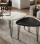 Metalowa noga hairpin legs do stolika kawowego trzy pręty noga loftowa TL45 cm