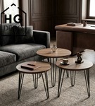 Metalowa noga hairpin legs do stolika kawowego trzy pręty noga loftowa TL50 cm