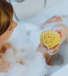 Gąbka morska naturalna Fine silk L Lemonii