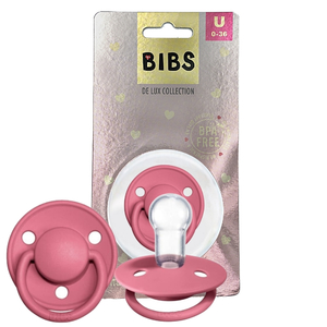 Smoczek uspokajający silikonowy BIBS DE LUX Coral