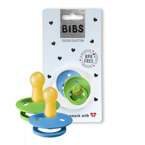 Smoczek Uspokajający Clear Water & Pear 2szt M Bibs