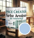 Farba kredowa do remontu obłędny szafir 0,5 L Space Creation