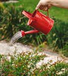 Konewka dla dziecka metalowa czerwona Woody