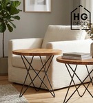 Stelaż noga do stolika kawowego STAR 50 cm czarna